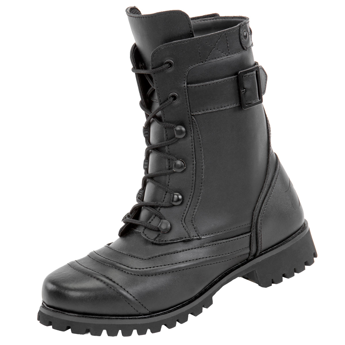 Lady Combat Leather Boots
