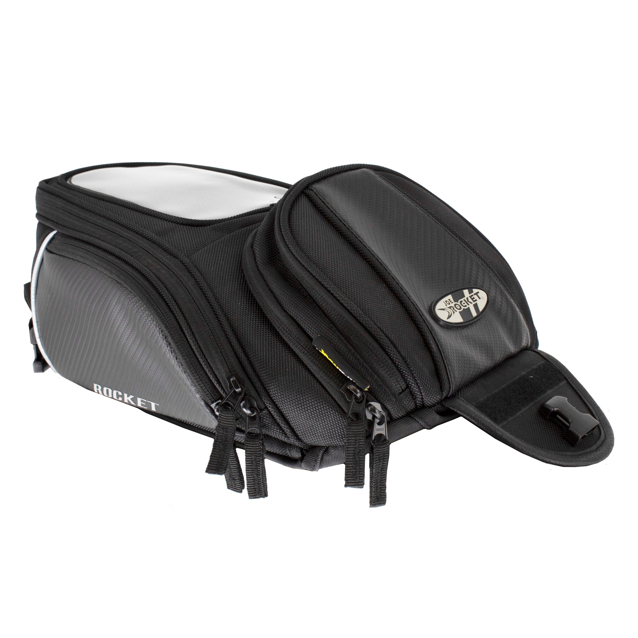 joe rocket magnetic tank bag hidden rain cover Manta II XL Motorcycle Tank Bag