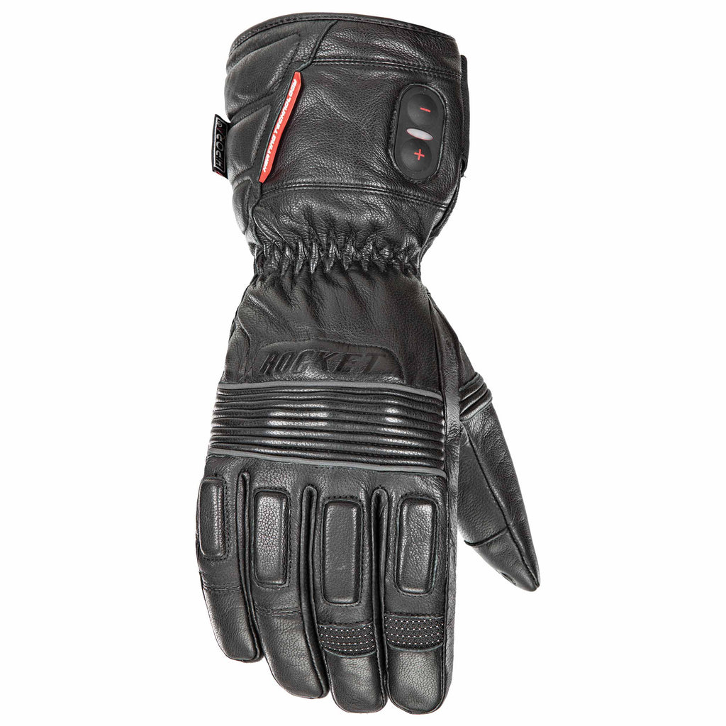 Joe Rocket バイクグローブ クラシック メンズ M ブラック Rocket Burner Heated Leather Motorcycle Gloves - Joe Rocket®