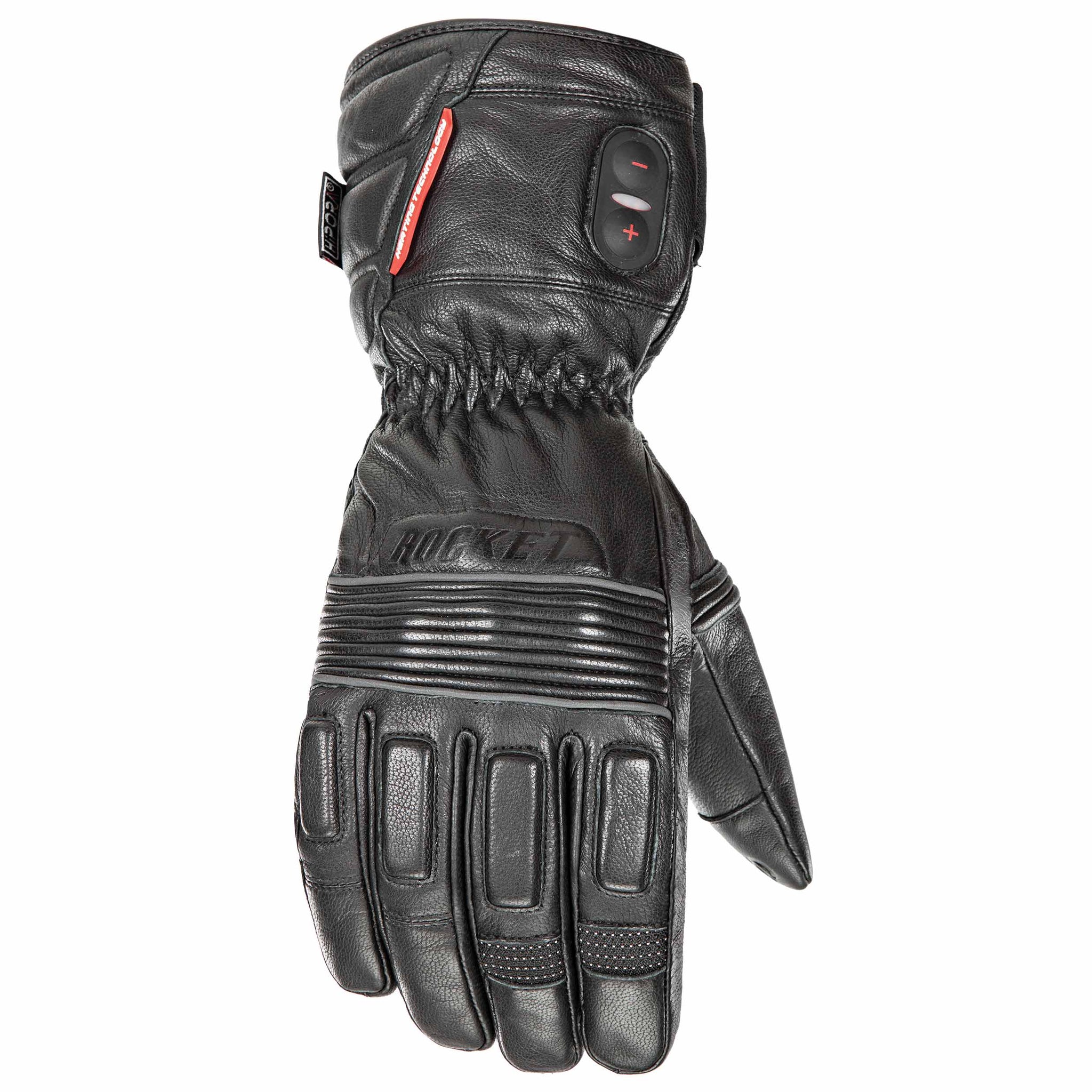 rocket handschuhe Rocket Burner Heated Leather Motorcycle Gloves