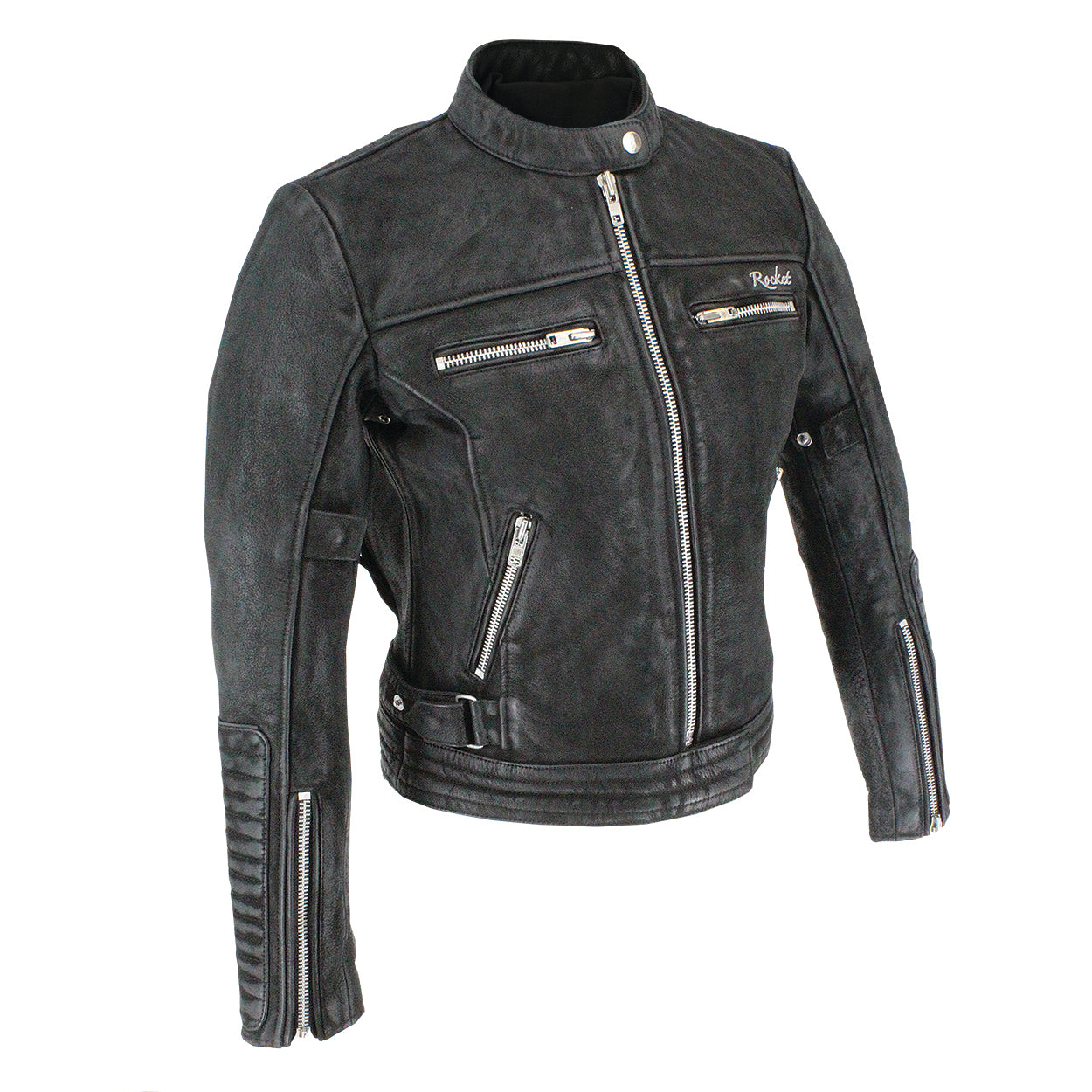 Wicked Womens Leather Motorcycle Jacket - Joe Rocket®